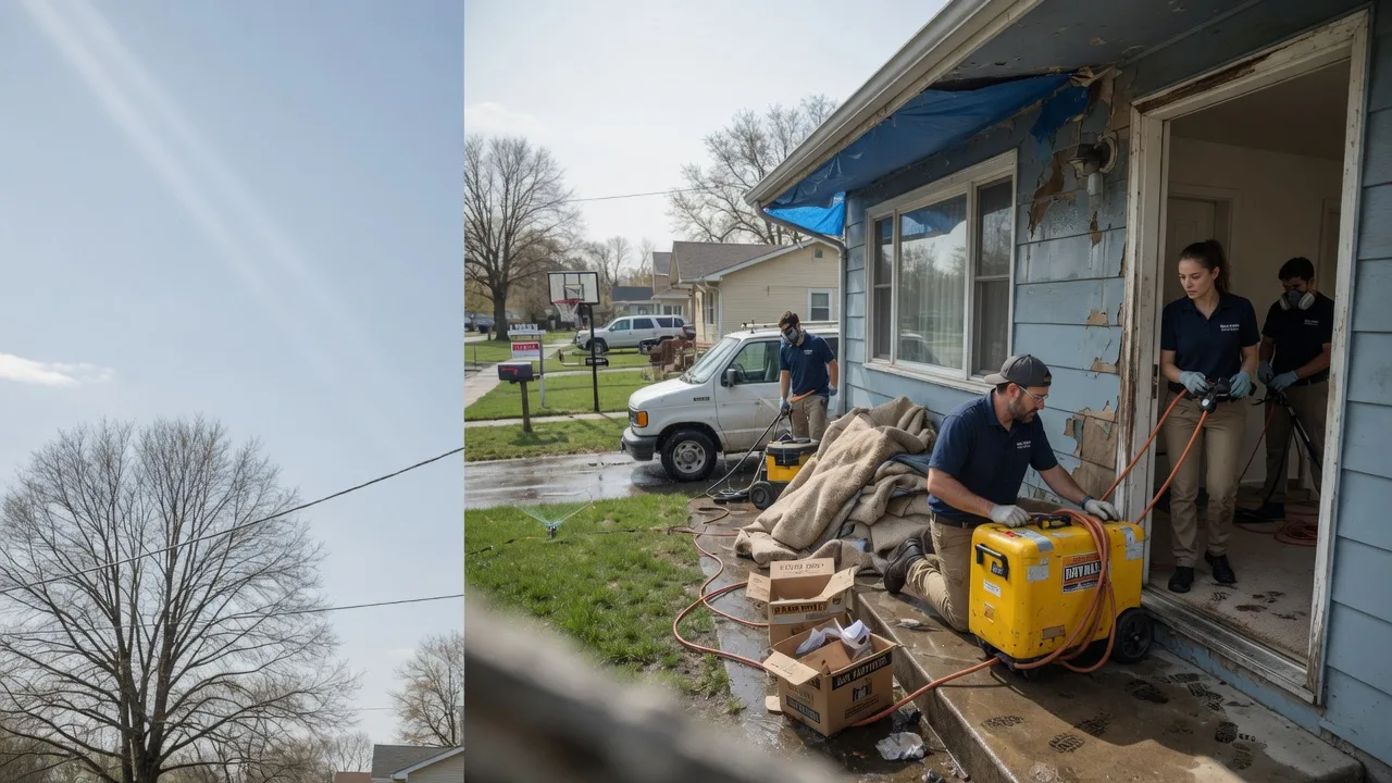 Basement Flood Cleanup in Oakland, AR near me